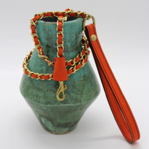 Orange Chain Leash